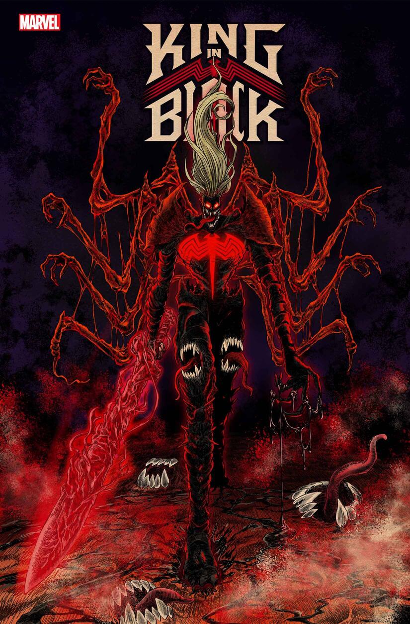 KING IN BLACK #1 VARIANT COVER by SUPERLOG