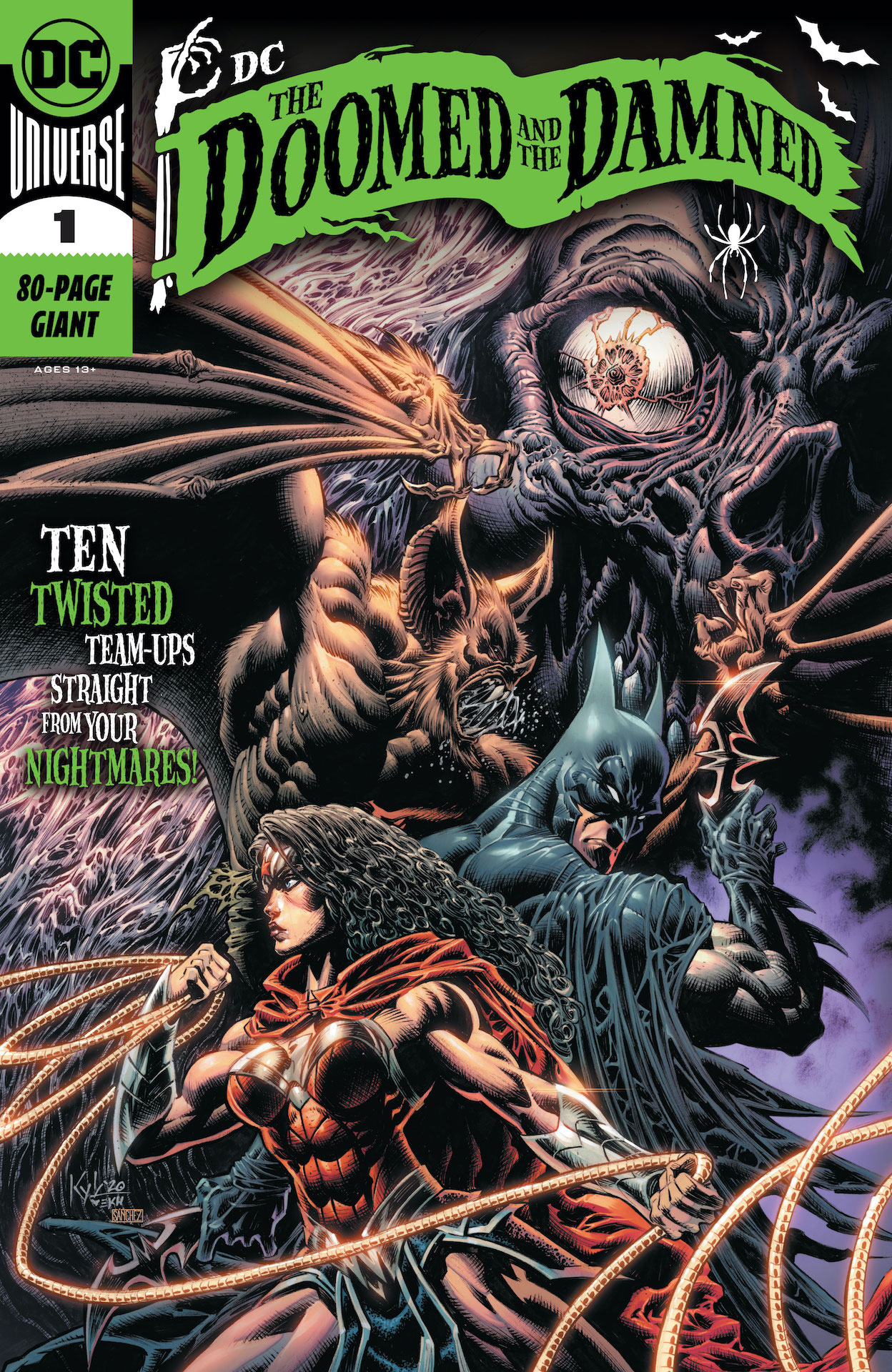 DC: The Doomed and the Damned #1 cover