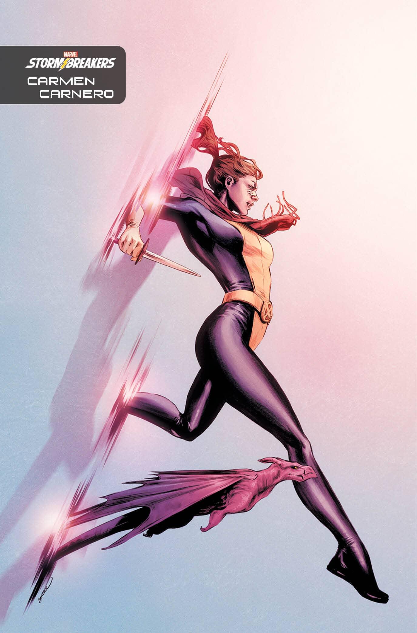X-Men #15 Stormbreakers variant cover by Carmen Carnero