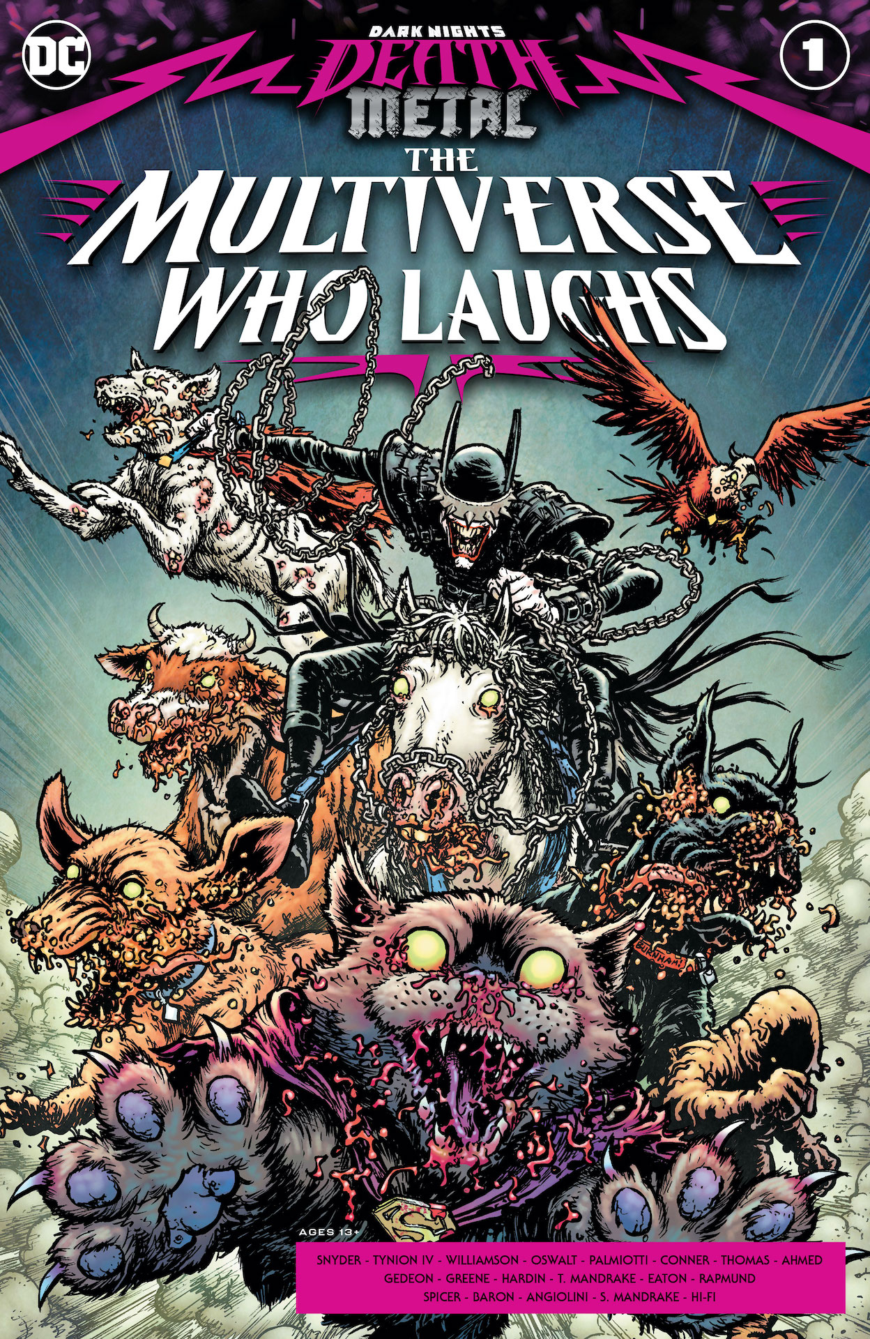 Dark Nights: Death Metal – The Multiverse Who Laughs #1 preview