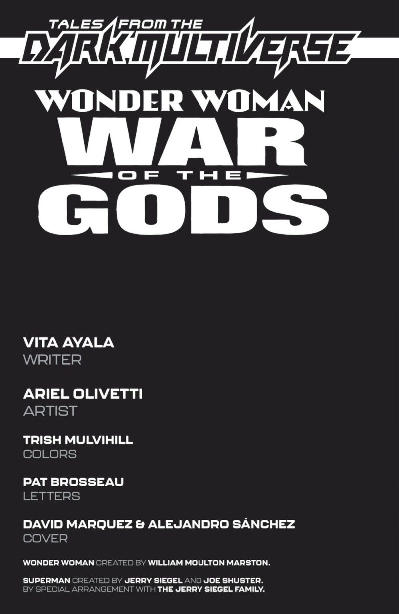 tales from the dark multiverse wonder woman war of the gods