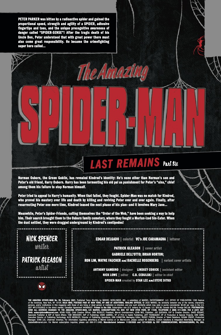 Amazing Spider-Man #55 preview