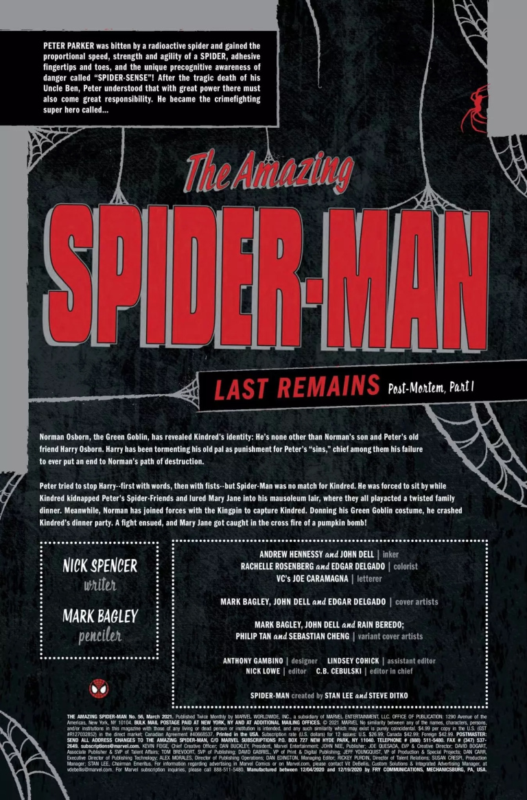 Amazing Spider-Man #56 preview