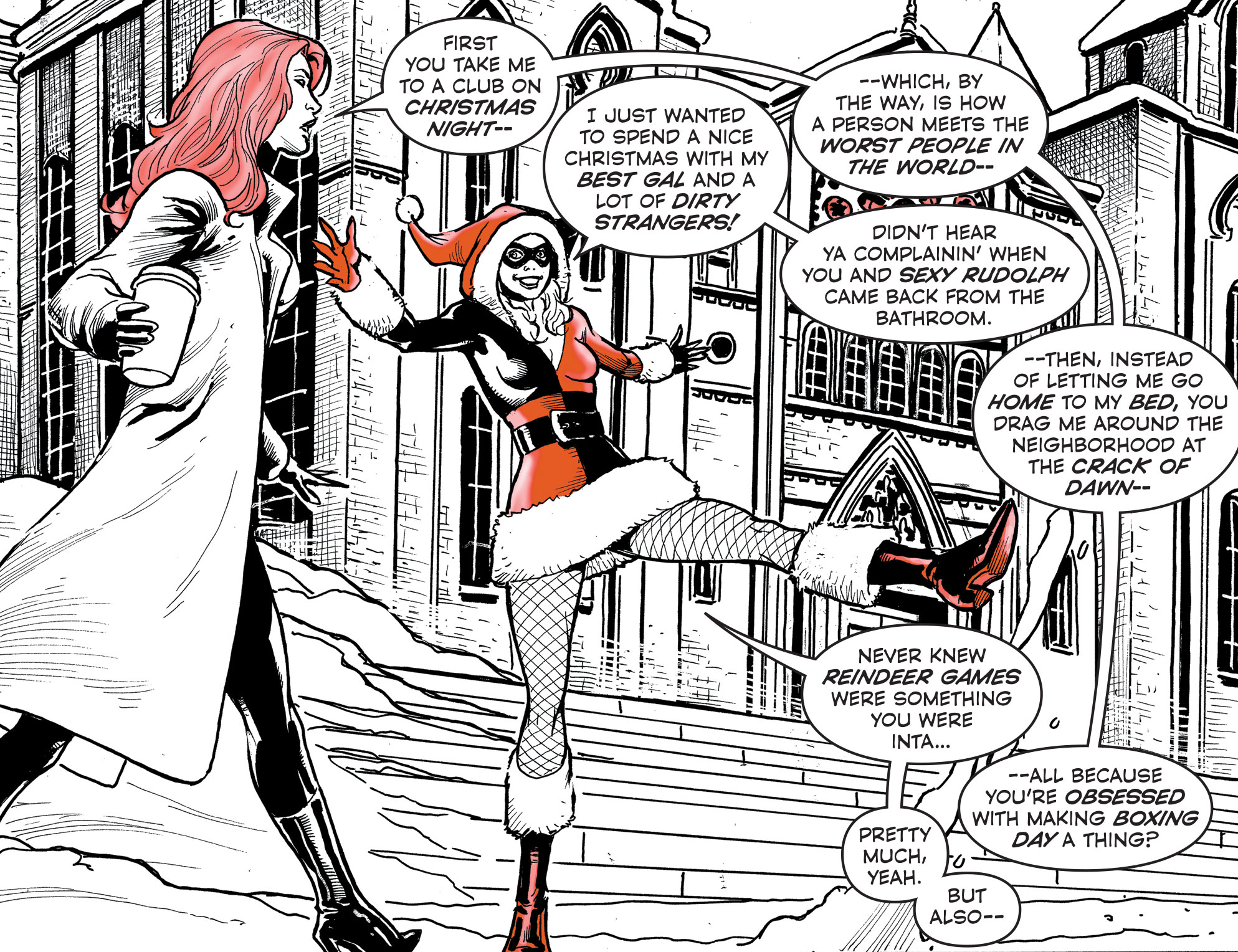 Harley Quinn Black + White + Red #17 preview
