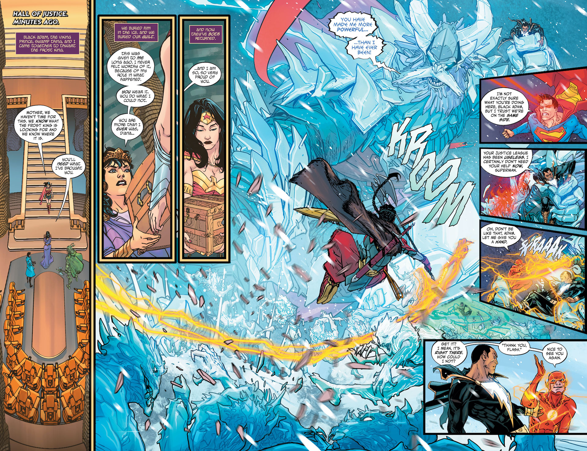 Justice League: Endless Winter #2 preview