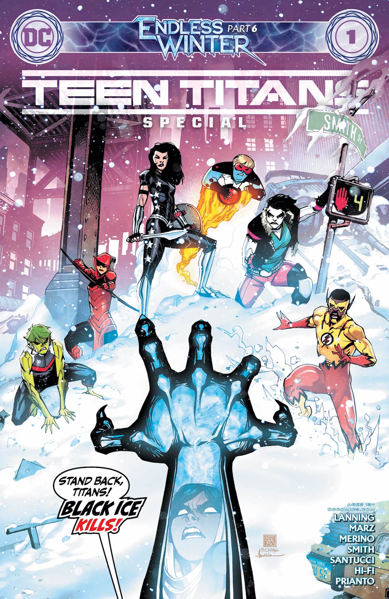 Teen Titans: Endless Winter Special #1 preview