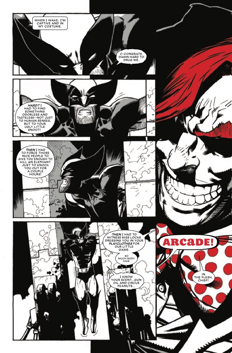 Wolverine: Black, White & Blood #2 preview