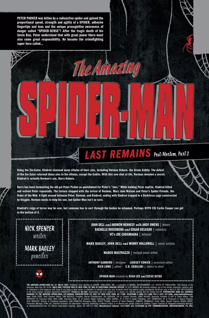 Amazing Spider-Man #57 preview