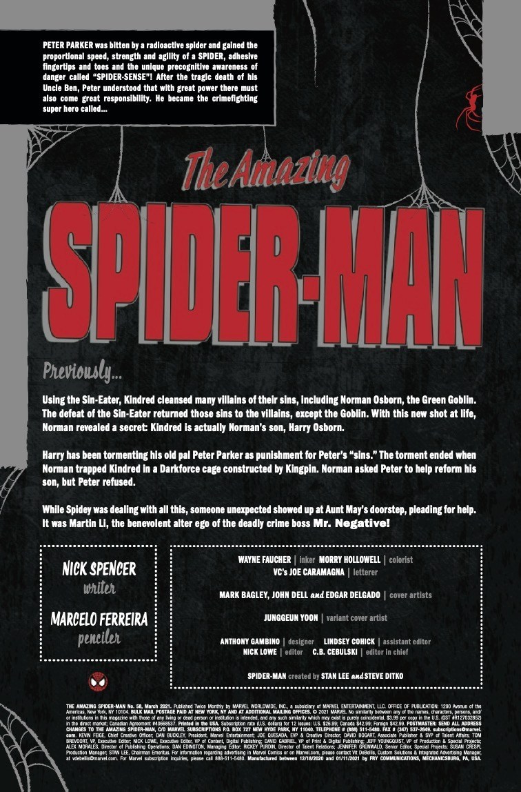 Amazing Spider-Man #58 preview