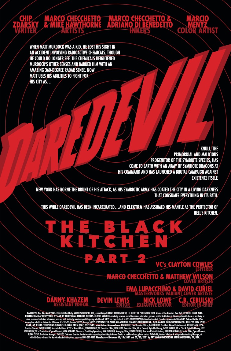 Daredevil #27 preview