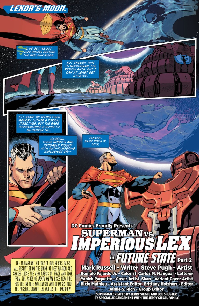 Future State: Superman vs. Imperious Lex #2 preview