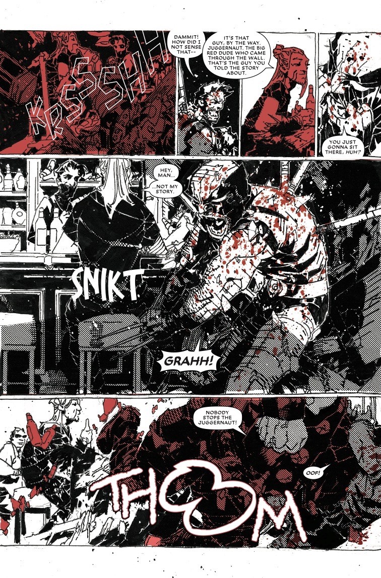 Wolverine: Black, White and Blood #3 preview