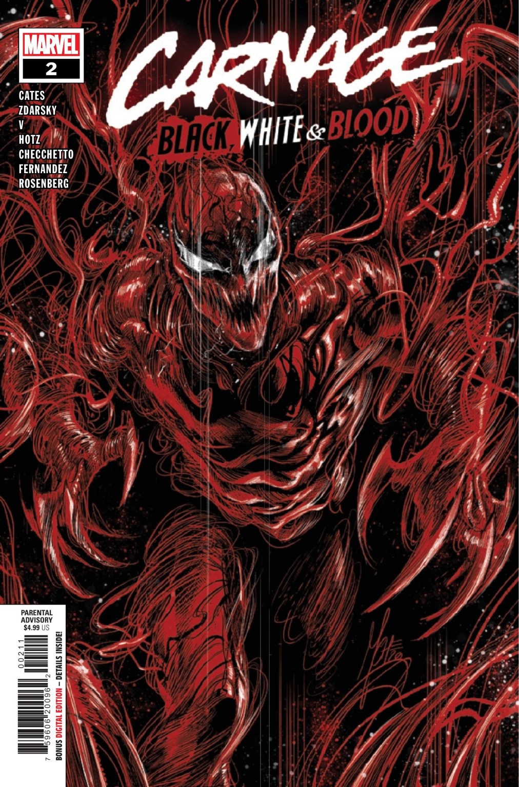 Carnage: Black, White & Blood #2 preview